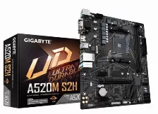 Tarjeta Madre Gigabyte A520m S2h, Amd Am4, Micro Atx, Open Box